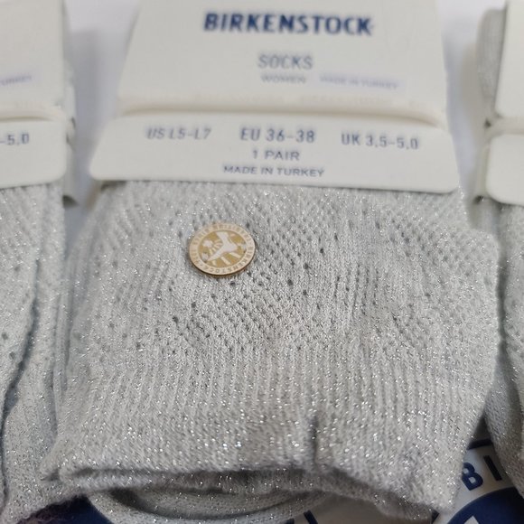 Birkenstock Cotton Bling Ajour Socks - Picture 2 of 3